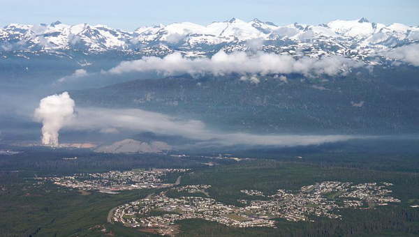 The air of Kitimat, B.C. Is already loaded with pollution even without gas-fired LNG plants