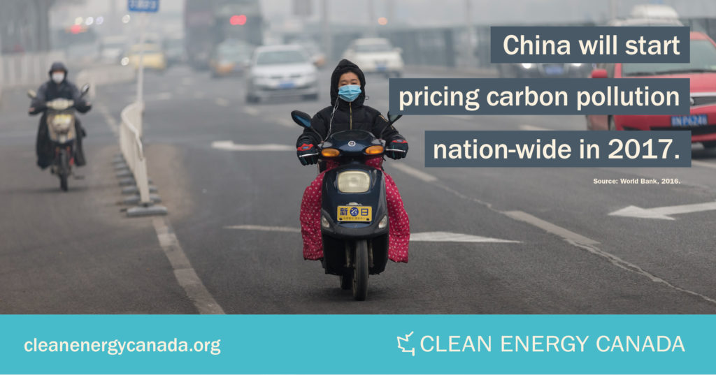 Graphic: China will start pricing carbon pollution nation-wide in 2017.