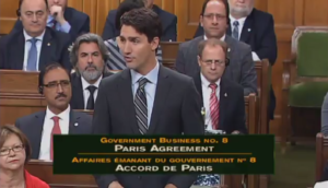 PM Justin Trudeau announces Canada will have a national carbon price by 2018