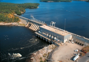 image of hydro dam in ontario